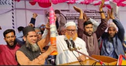 `সুবিধাবাদী রাজনীতির বাইরে মোমবাতি প্রতীকই নিরাপত্তার বার্তা'