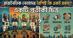 রাজনৈতিক নেতাদের বৈশিষ্ট কি একই রকম?