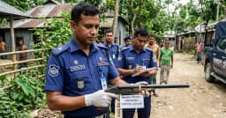 কমলগঞ্জের পুলিশের অভিযানে পাইপগান উদ্ধার, অস্ত্র মামলা