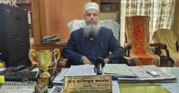 বগুড়ায় জেলা পর্যায়ে ‘শ্রেষ্ঠ প্রতিষ্ঠান প্রধান’ অধ্যক্ষ হাফিজুর রহমান