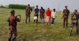 কুষ্টিয়া সীমান্তে চারজনকে পুশইনের চেষ্টা, বিজিবির বাধায় পিছু হটল বিএসএফ