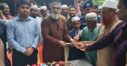 পরিবার হারানো শিশুর পাশে দাঁড়ালেন এমপি মাসুদ সাঈদী