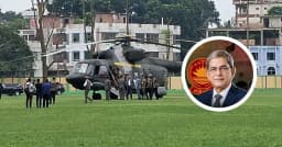 নিজ জেলা ঠাকুরগাঁওয়ে পৌঁছেছেন রাষ্ট্রপতি মির্জা ফখরুল