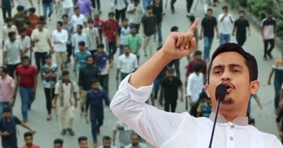 ছাত্রদলের পরিণতি ছাত্রলীগের চেয়েও খারাপ হবে: সারজিস