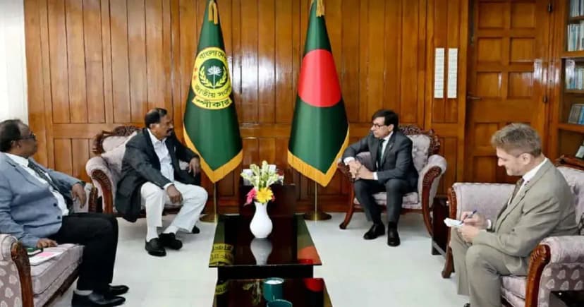 ফ্রান্সের রাষ্ট্রদূতের সঙ্গে স্পিকারের বৈঠক