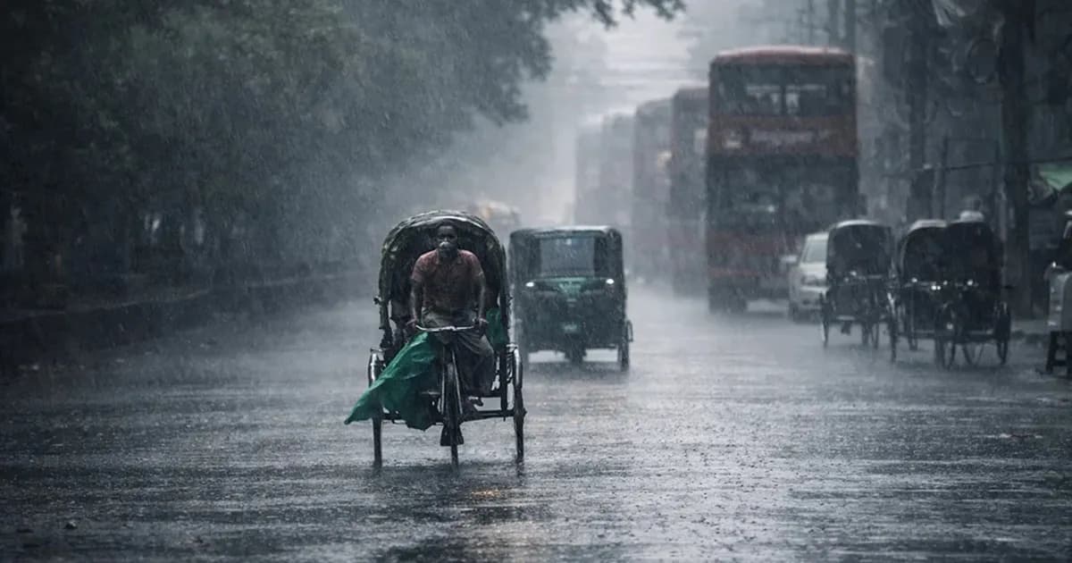 দেশের বিভিন্ন অঞ্চলে টানা ৫ দিন ভারী বর্ষণের আভাস