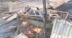 ঝালকাঠিতে ভয়াবহ অগ্নিকাণ্ড, পুড়ে ছাই ১০টিরও বেশি বসতঘর