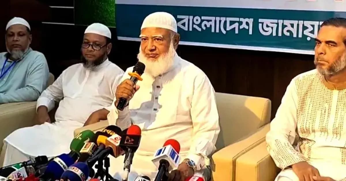 একটার পর একটা অঘটন ঘটবে, আমরা কি বসে থাকব: জামায়াত আমির