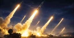 মধ্যরাতে ইসরায়েলে পাঁচ দফা ক্ষেপণাস্ত্র হামলা ইরানের