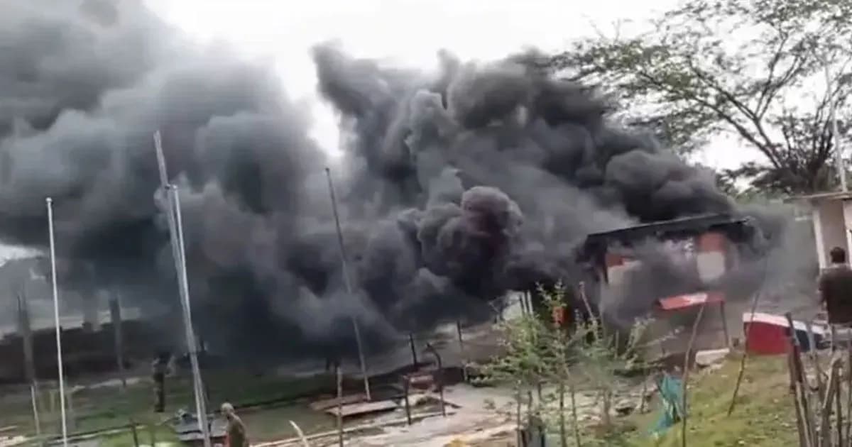 পশ্চিমবঙ্গে ক্যাম্পে আগুন, বিএসএফ সদস্যের মৃত্যু