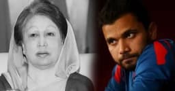 বেগম খালেদা জিয়ার মৃত্যুতে মাশরাফির শোক