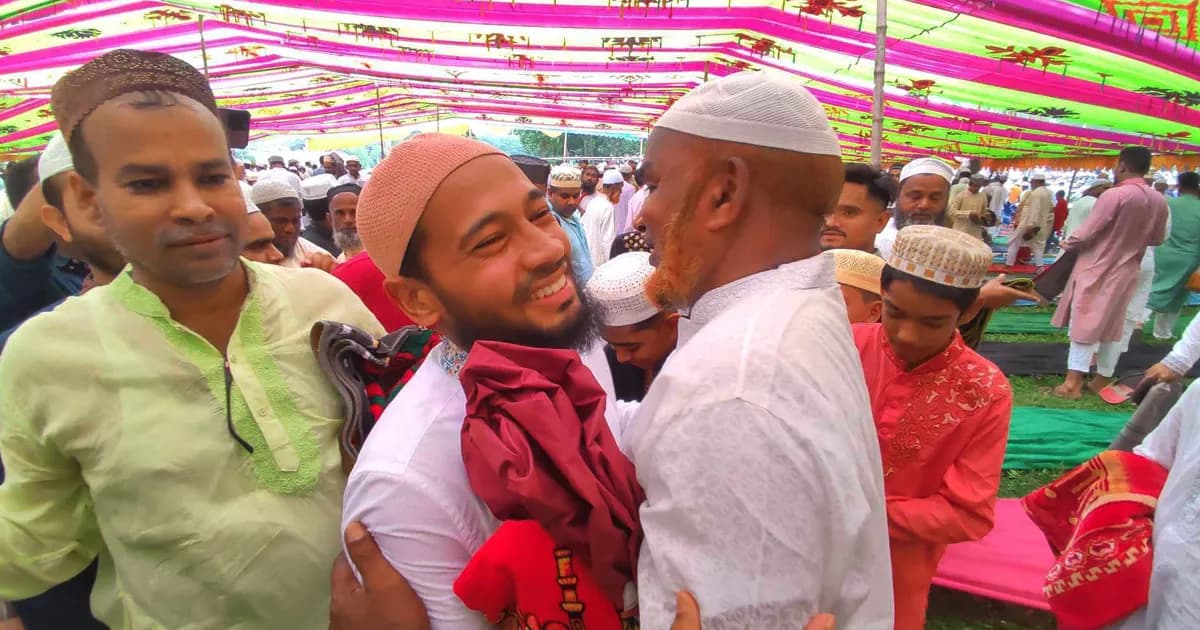 বগুড়ায় ঈদের নামাজ শেষে যা বললেন মুশফিক