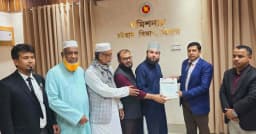 চট্টগ্রাম-৮ আসনে মনোনয়নপত্র জমা দিলেন সৈয়দ হাসান আজহারী