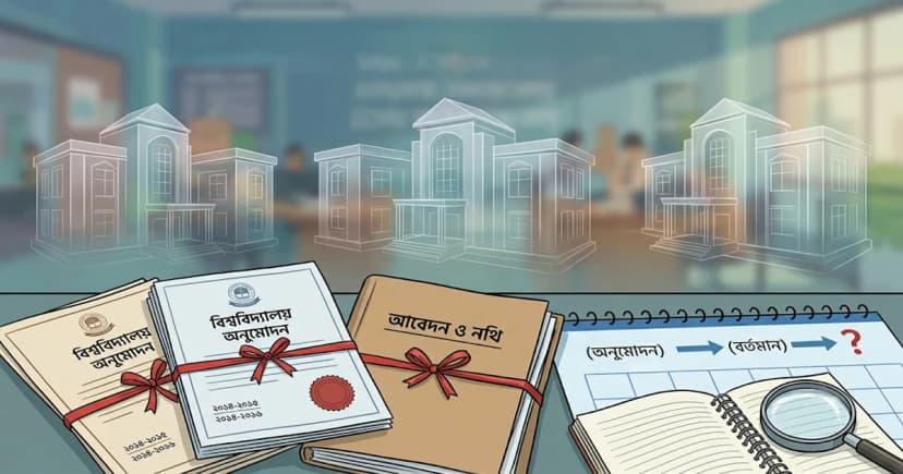 অনুমোদনের ৮-১০ বছর পেরোলেও এখনো অদৃশ্য তিন বিশ্ববিদ্যালয়