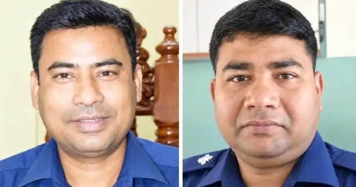 বিএনপি নেতা হত্যা মামলায় সাবেক ওসি ও এসআই কারাগারে