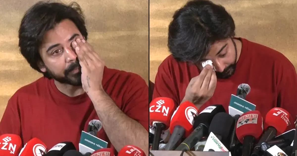 ‘আমিও রক্তমাংসের মানুষ’ বলেই কান্নায় ভেঙে পড়েন নিশো