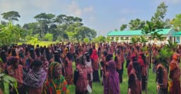 মৌলভীবাজারে দুর্গোৎসবে গুরুত্বপূর্ণ ভূমিকা রাখলেন আনসার সদস্যরা