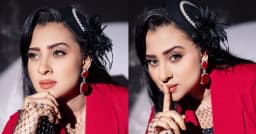 লাল পোশাকে চিত্রনায়িকা শবনম বুবলীর ‘রেড অ্যাটিটিউড’