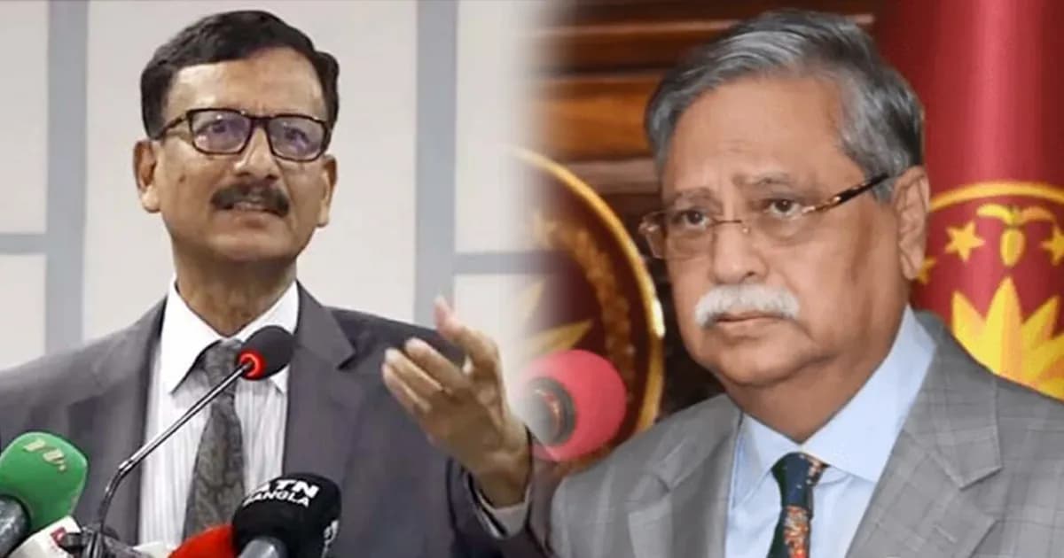 ছবি অপসারণ নিয়ে পররাষ্ট্র উপদেষ্টাকে চিঠি দিলেন রাষ্ট্রপতি