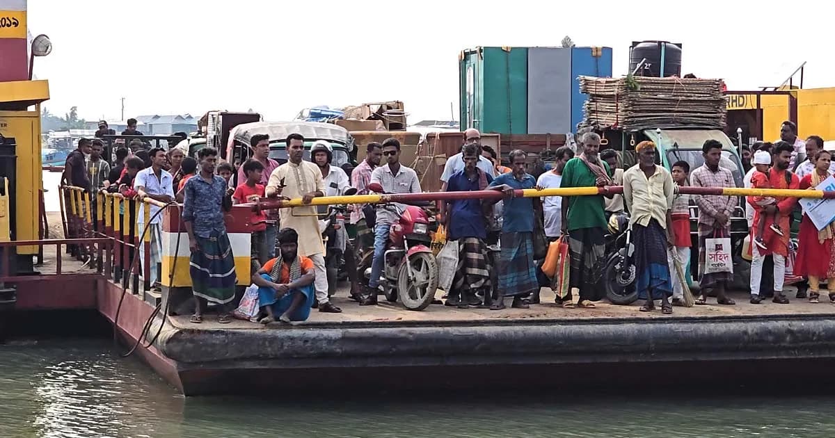 বালিখলা ও মিঠামইন ফেরিঘাটে টোল আদায় শুরু