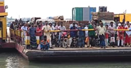 বালিখলা ও মিঠামইন ফেরিঘাটে টোল আদায় শুরু