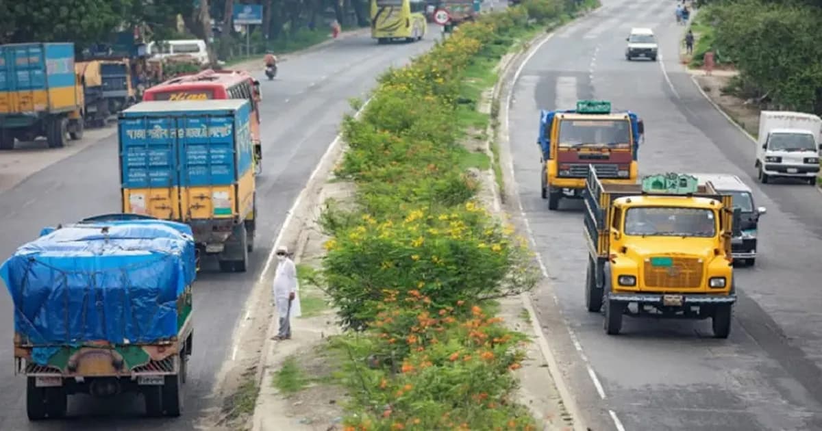 ঈদযাত্রা: ৭ দিন মহাসড়কে বন্ধ থাকবে ট্রাক-কাভার্ড ভ্যান চলাচল