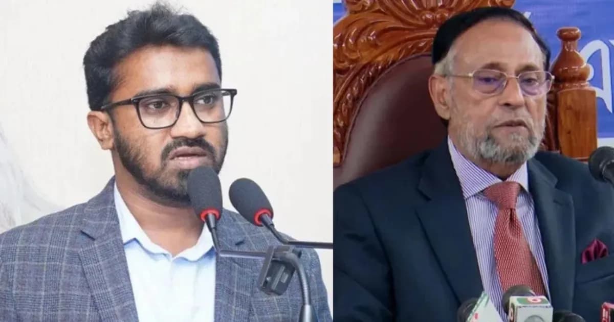 জামায়াতে গেলে মানুষের হিতাহিতজ্ঞান থাকে না: রাশেদ খাঁন