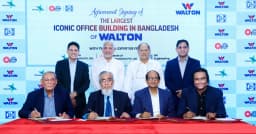 মেগা কর্পোরেট ভবন নির্মাণে ৩ প্রতিষ্ঠানের সঙ্গে ওয়ালটনের চুক্তি