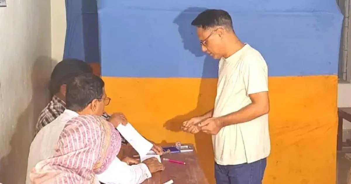 ঠাকুরগাঁও-১ আসনে ভোটগ্রহণ চলছে, নিরাপত্তায় মাঠে ৫৩০০ সদস্য