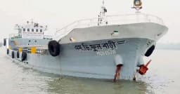 মোংলা বন্দরে ডুবল ১২০০ টন কয়লাবোঝাই জাহাজ