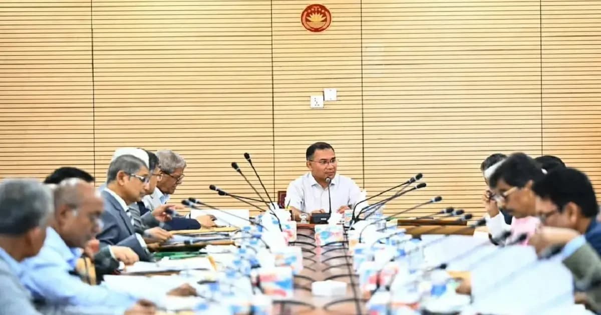 প্রধানমন্ত্রীর সভাপতিত্বে মন্ত্রিসভার বৈঠক শুরু