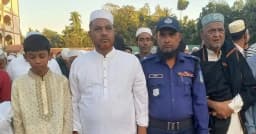 কারাবন্দী যুবলীগ নেতা বিএনপি নেতার জানাজায় যোগ দিলেন