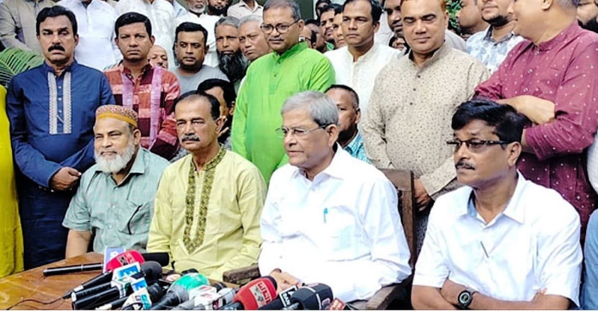 আ.লীগ গণতন্ত্রকে ধ্বংস করার কাজ করেছে: ফখরুল