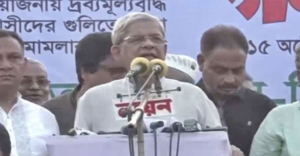 সরকারকে পদত্যাগ করতে হবে: মির্জা ফখরুল