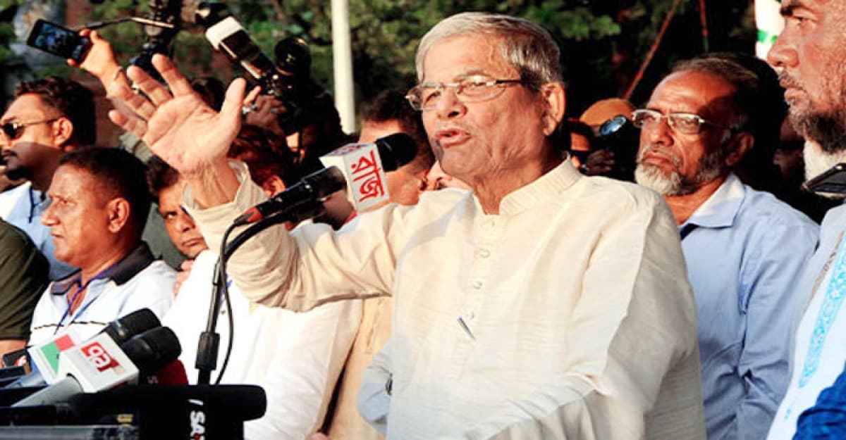 এই যুদ্ধ গণতন্ত্র ফিরে পাওয়ার যুদ্ধ: ফখরুল