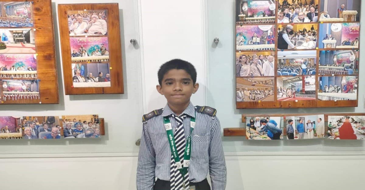 জাতীয় পর্যায়ে পুরস্কার পেয়ে প্রশংসায় ভাসছেন ষষ্ঠ শ্রেণীর শিক্ষার্থী নিলয়