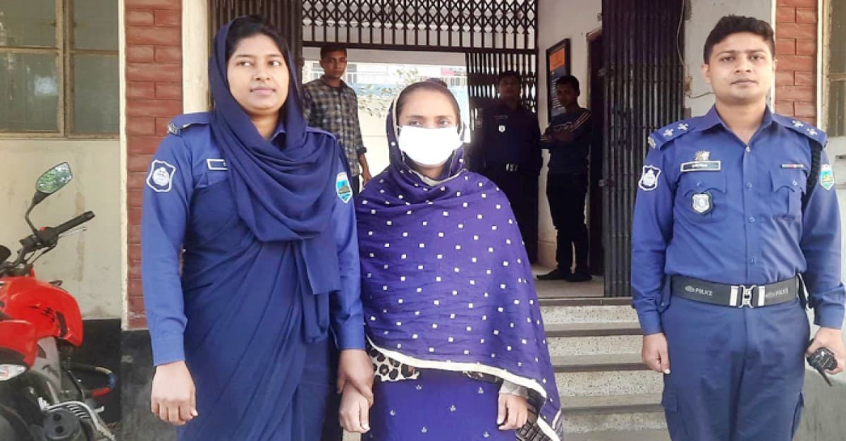 মিথ্যা নারী নির্যাতন মামলা করায় উল্টো বাদী গ্রেফতার