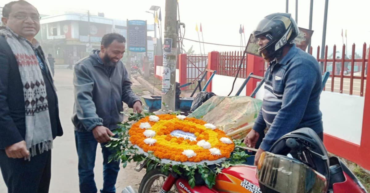শ্রীপুর উপজেলা স্বাস্থ্য কমপ্লেক্সের দায় সারা বিজয় দিবস উদযাপন