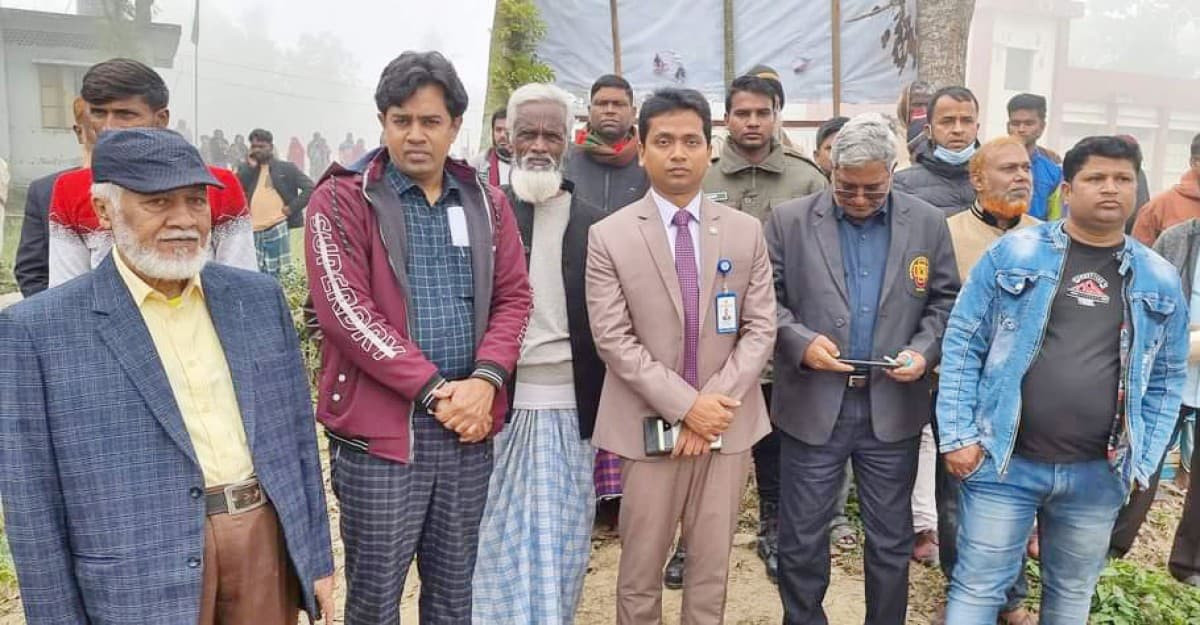 ইউএনওর হস্তক্ষেপে দুই একর খাস জমি উদ্ধার