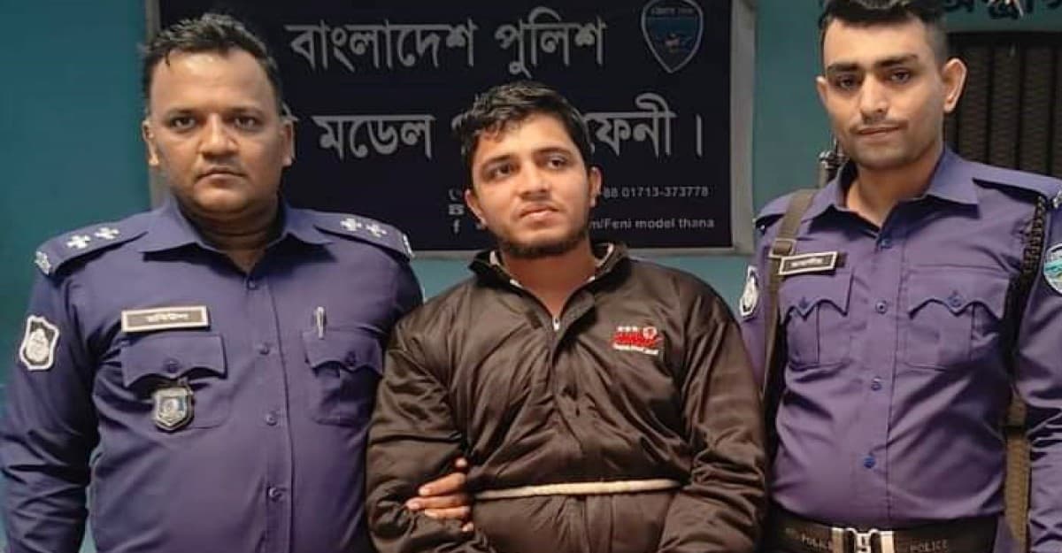 ফেনীর সোনাগাজীর ডাকাত সর্দার শাহাদাত গ্রেফতার