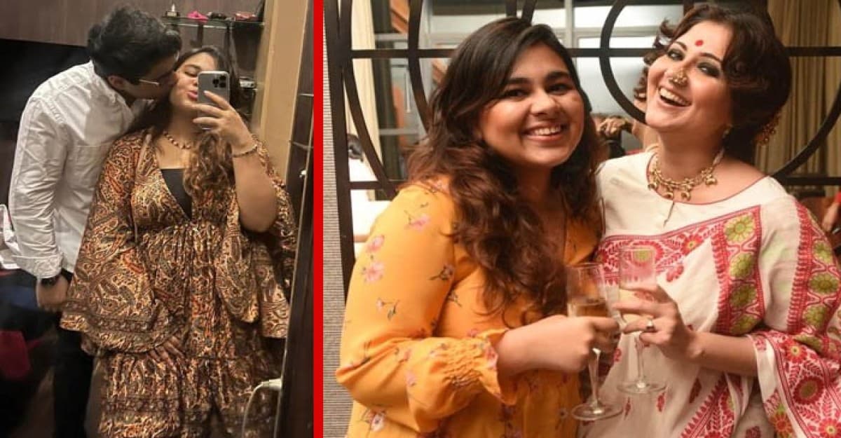 অন্তরঙ্গ ছবি দিয়ে প্রেমের ঘোষণা দিলেন স্বস্তিকার কন্যা
