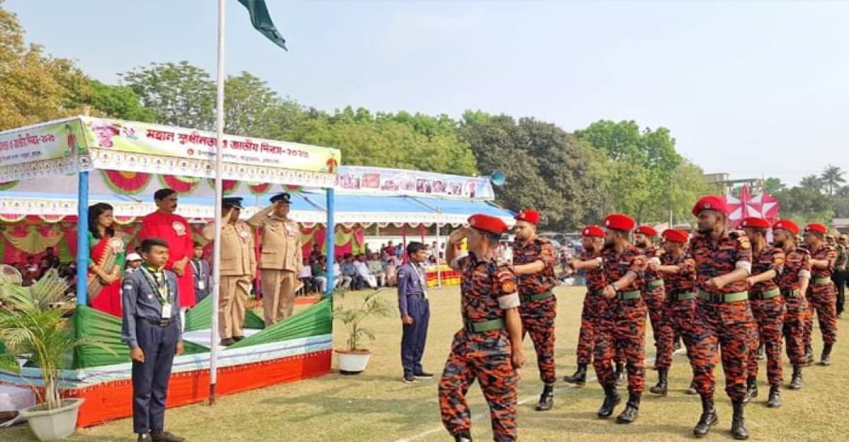 দামুড়হুদা ও দর্শনায় নানা কর্মসূচির মধ্যে দিয়ে মহান স্বাধীনতা দিবস পালিত