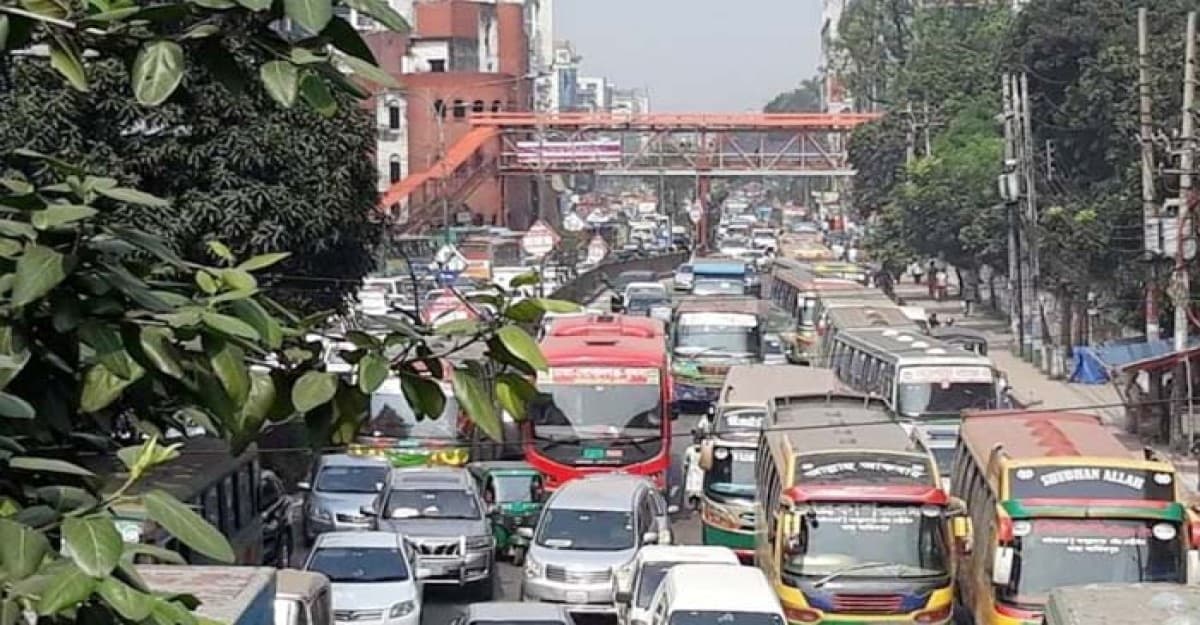 যানজটে বিশ্বে পঞ্চম ঢাকা