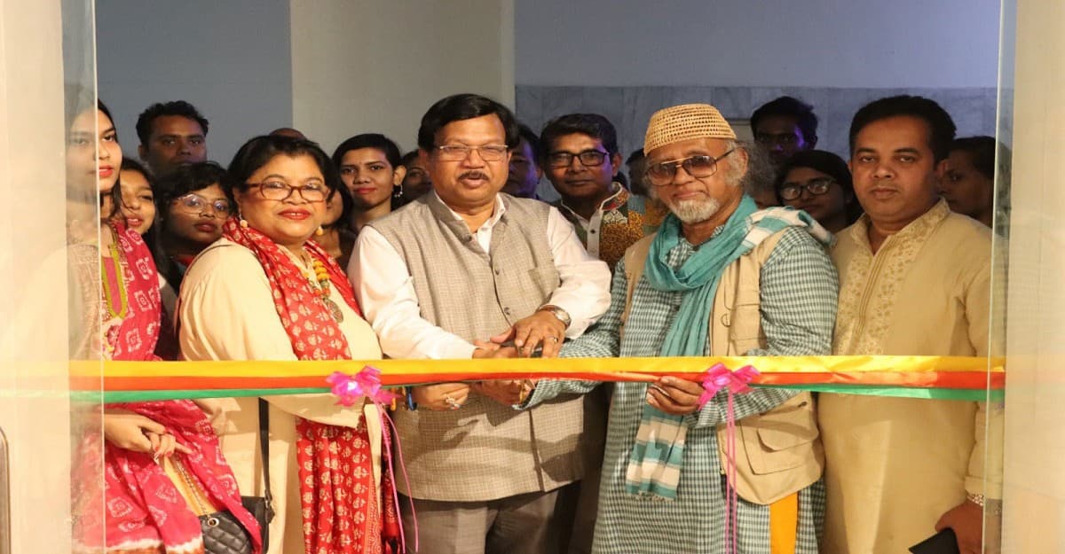 বর্ণিল আয়োজনে বাংলাদেশ শিল্পকলা একাডেমিতে পহেলা বৈশাখ উদযাপিত