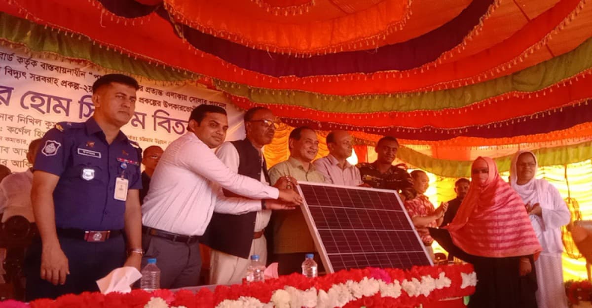 রাঙ্গামাটি লংগদুতে অন্ধকার থেকে আলোর মুখ দেখতে যাচ্ছে ৫০৯ পরিবার