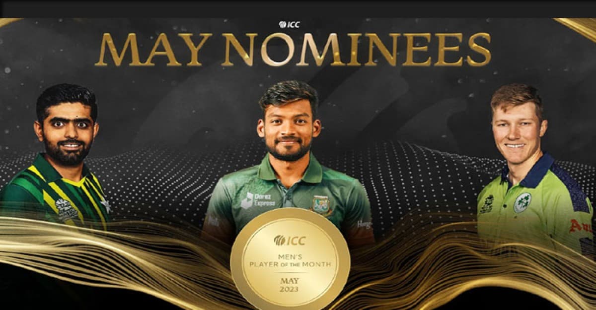 আইসিসির মাসসেরা মনোনয়নে শান্ত