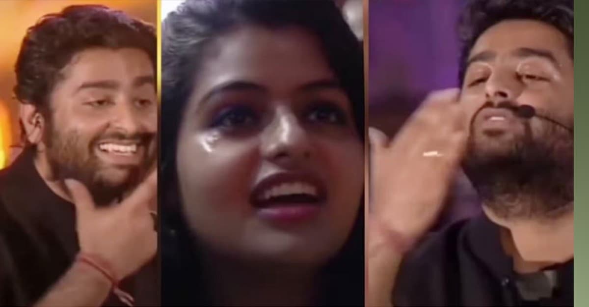 অরিজিৎকে দেখে কান্না থামছে না তরুণীর