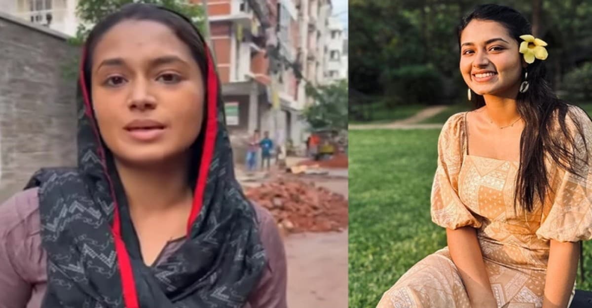 ফেসবুক লাইভে ‘বোন নিখোঁজ’ নাটক করে তীব্র সমালোচনার মুখে ফারিণ