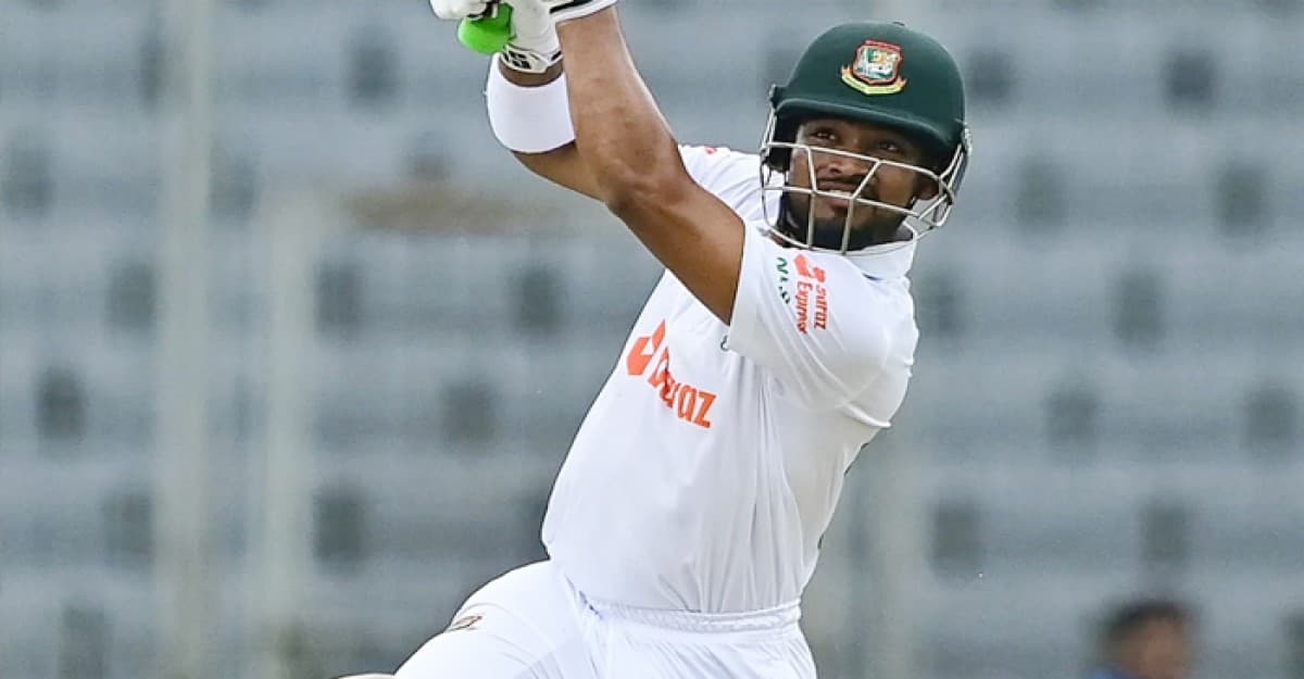 নাজমুল শান্তর সেঞ্চুরি