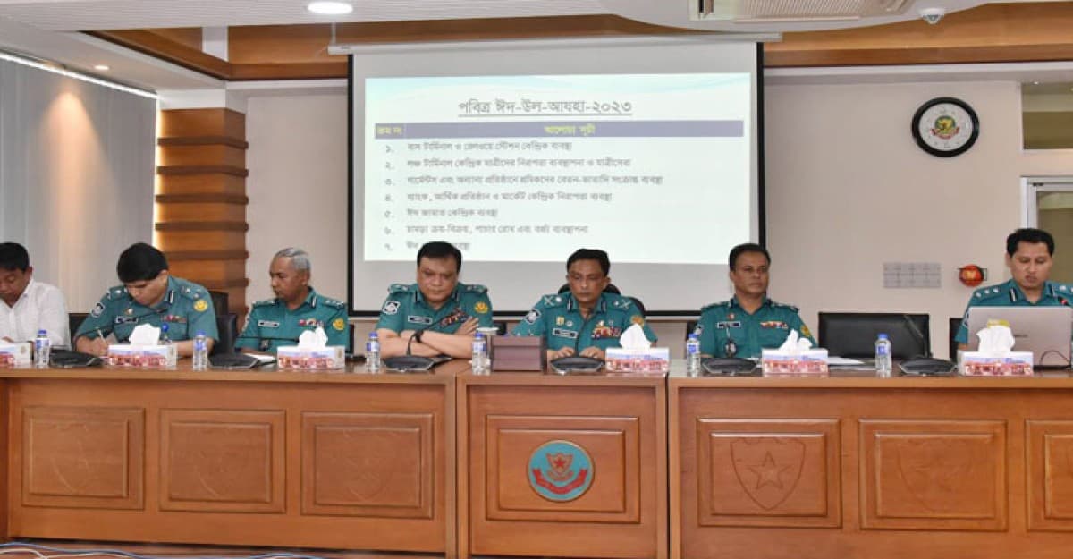 ঈদের ছুটিতে রাজধানীতে ৩ স্ত‌রের নিরাপত্তা: ডিএমপি কমিশনার